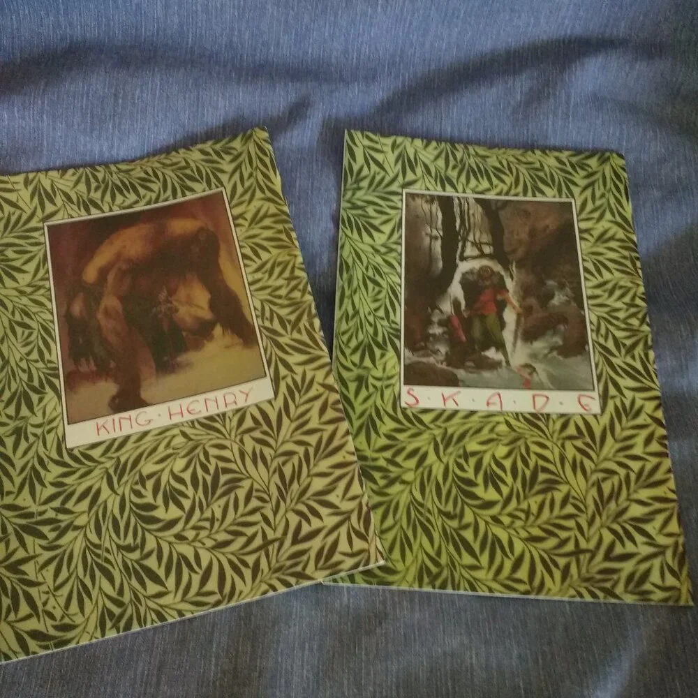 The Book of Ballads and Sagas #1 & #2 Yolen Vess